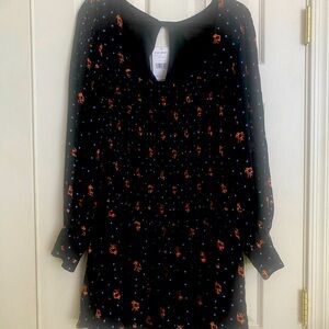 Free People midi dress, will go great with boots